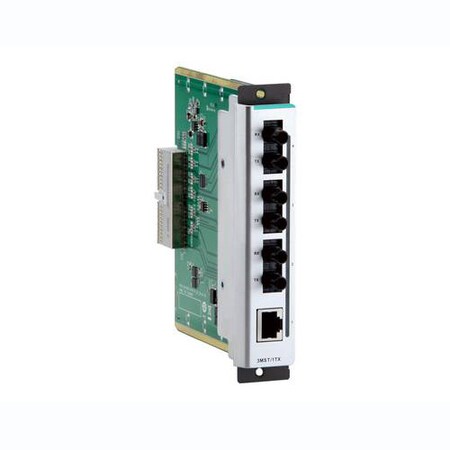 Moxa Fast Eth. Interface Module W/ 1 10/100BasetPort, Rj45, Cm-600-3Mst/1Tx CM-600-3MST/1TX
